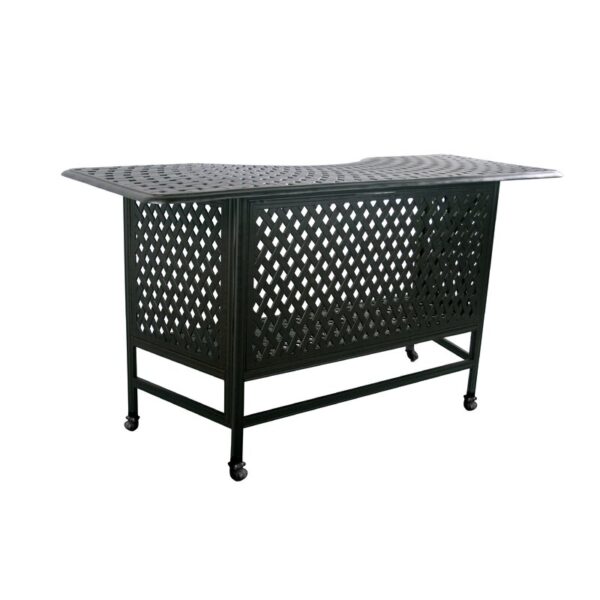 Waconia 5-Piece Patio Bar Set with Cushions and 82'' Party Bar - Image 3