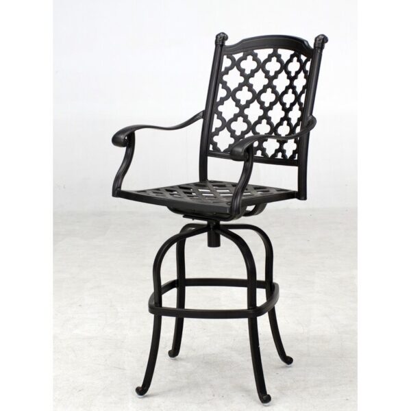 Waconia 5-Piece Patio Bar Set with Cushions and 82'' Party Bar - Image 7