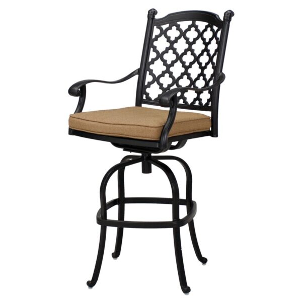 Waconia 5-Piece Patio Bar Set with Cushions and 82'' Party Bar - Image 8