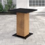 Waterbury Metal Outdoor Bar Table - Image 4