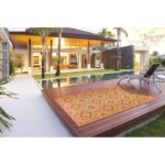 Weaver Magenta/Green Indoor/Outdoor Rug - Image 5