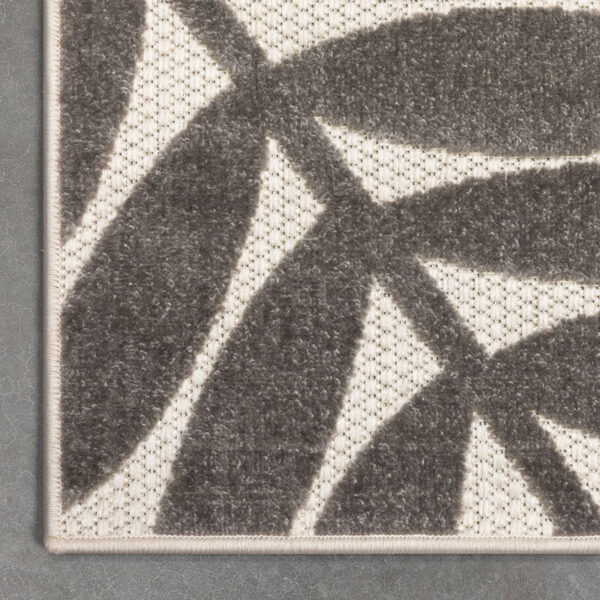 Well Woven Dorado Mariah Modern Indoor / Outdoor Floral Ivory Hi-Lo Area Rug - Image 4