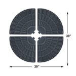 Westbury Park Round Plastic Free Standing Umbrella Base - Image 3