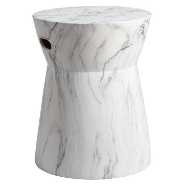 Westminster 19'' Tall Ceramic Garden Stool - Image 2