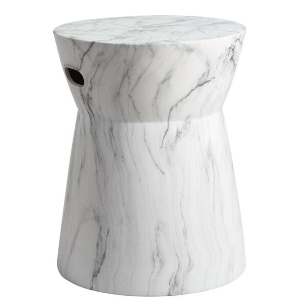 Westminster 19'' Tall Ceramic Garden Stool - Image 3