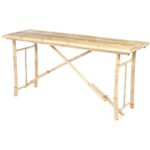Whobrey Bamboo Fliptop Outdoor Buffet & Console Table - Image 2