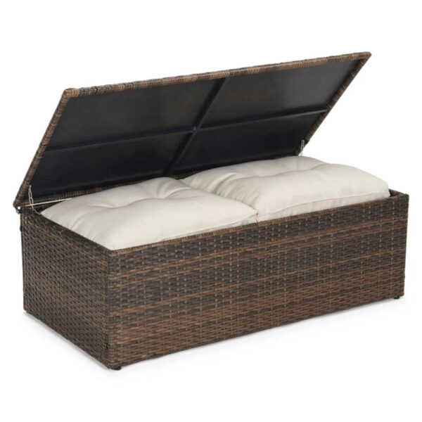 Wicker/Rattan 7 - Person Seating Group with Cushions - Image 5