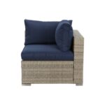 Wragby Polyethylene (PE) Wicker 6 - Person Seating Group with Cushions - Image 2