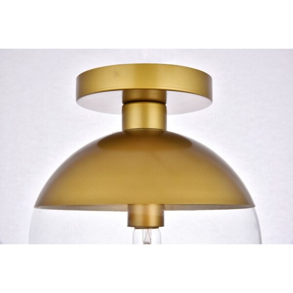 Yearby Glass Semi Flush Mount - Image 3