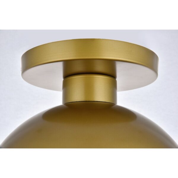 Yearby Glass Semi Flush Mount - Image 7