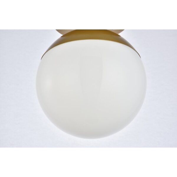 Yearby Glass Semi Flush Mount - Image 8
