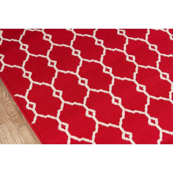 Yepez Red Indoor/Outdoor Rug - Image 4