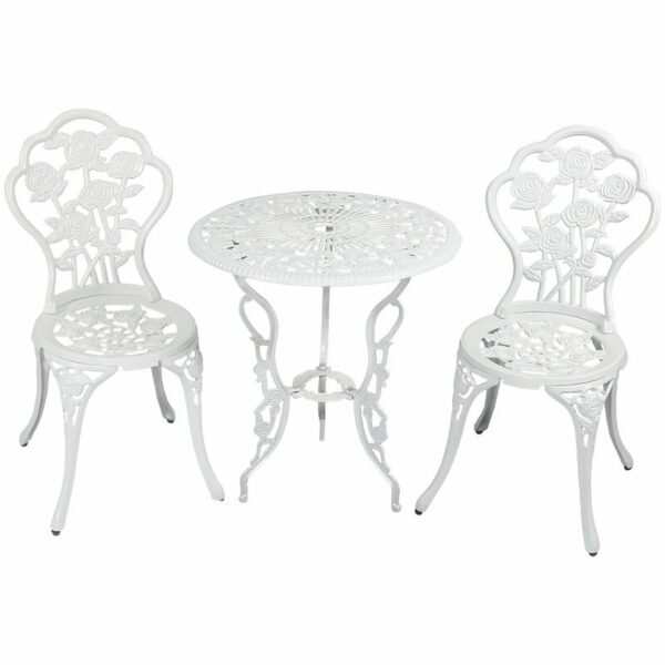 Zigler Round 2 - Person Outdoor Dining Set - Image 3