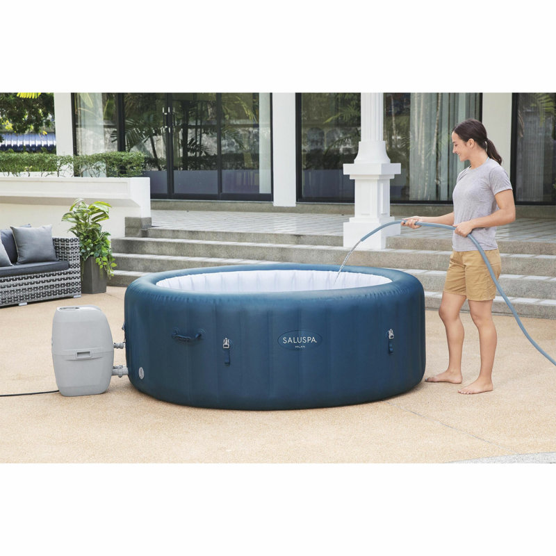 Bestway Saluspa Milan Airjet Plus Hot Tub and 6 Coleman Type Vi Filter Cartridges (Set of 4) - Image 6