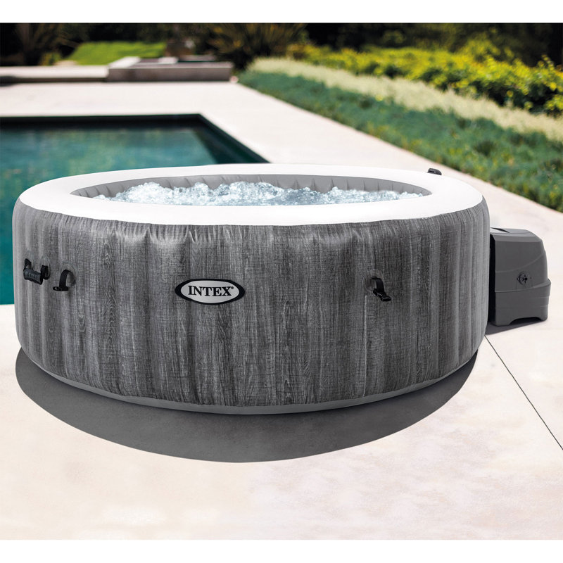 Intex Purespa Deluxe 6 Person Hot Tub with 6 Type S1 Filter Cartridges (Set of 2) - Image 2