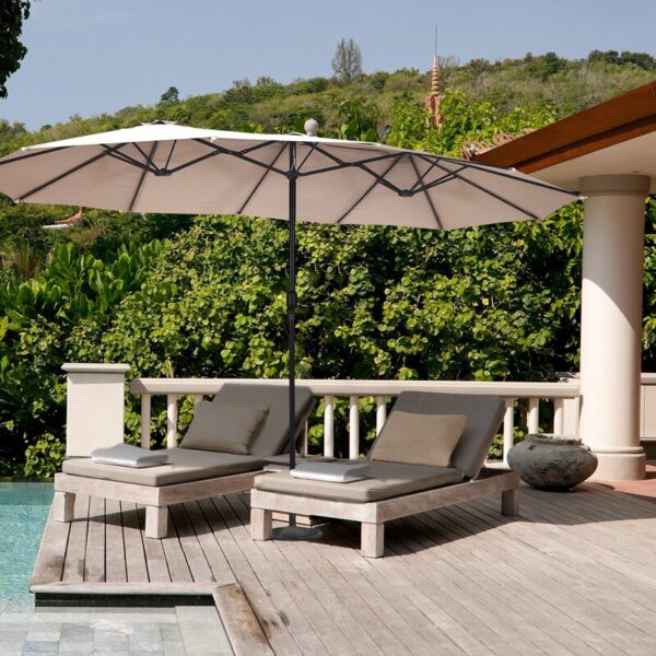 Sermin 180'' Rectangular Market Umbrella - Image 9
