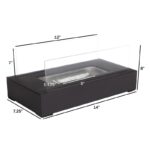 Set Of 2 Bio Ethanol Ventless Tabletop Fireplaces - Image 5