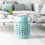 Shamon 13.18'' Tall Ceramic Garden Stool - Image 5