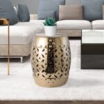 Shamon 13.18'' Tall Ceramic Garden Stool - Image 12