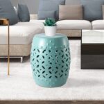 Shamon 13.18'' Tall Ceramic Garden Stool