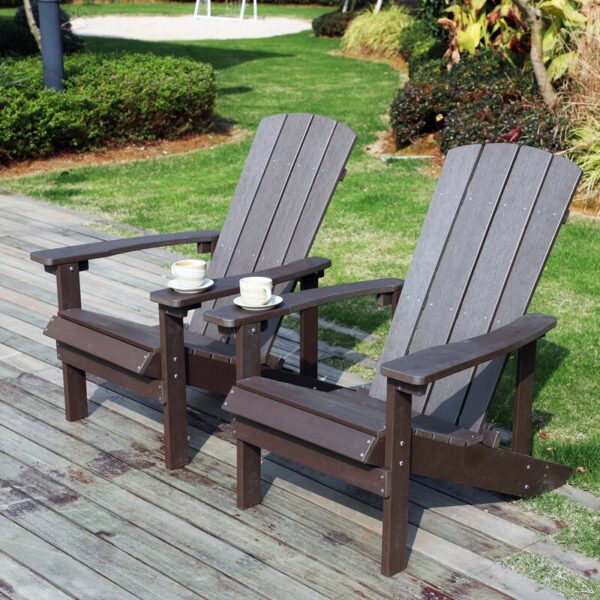 Shandel Plastic Adirondack Chair - Image 6