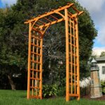 Sharleen Outdoor Garden Wood Arbor - Image 2