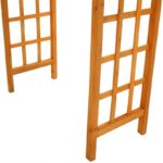 Sharleen Outdoor Garden Wood Arbor - Image 8