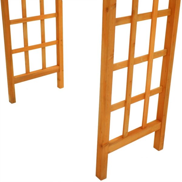 Sharleen Outdoor Garden Wood Arbor - Image 8