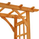 Sharleen Outdoor Garden Wood Arbor - Image 6