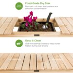 Sharpe Garden Fir Potting Bench - Image 4