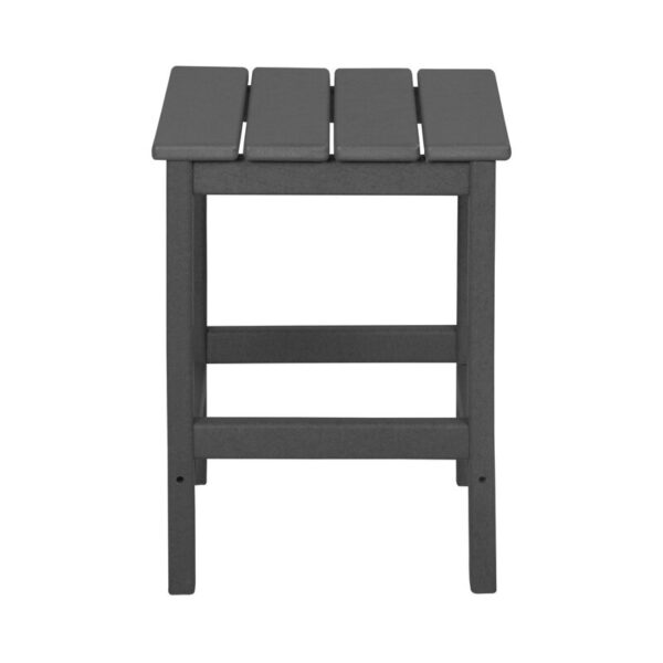 Shavon Outdoor HDPE Side Table - Image 2