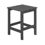 Shavon Outdoor HDPE Side Table