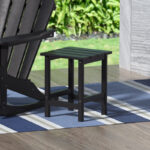 Shavon Outdoor HDPE Side Table - Image 8