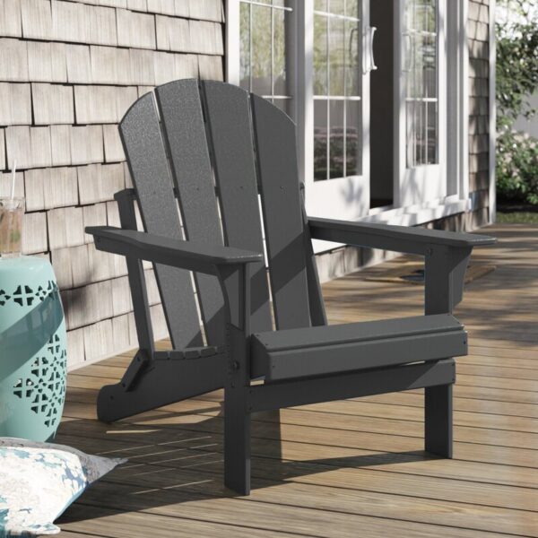 Shawnna HDPE Folding Adirondack Chair - Image 14