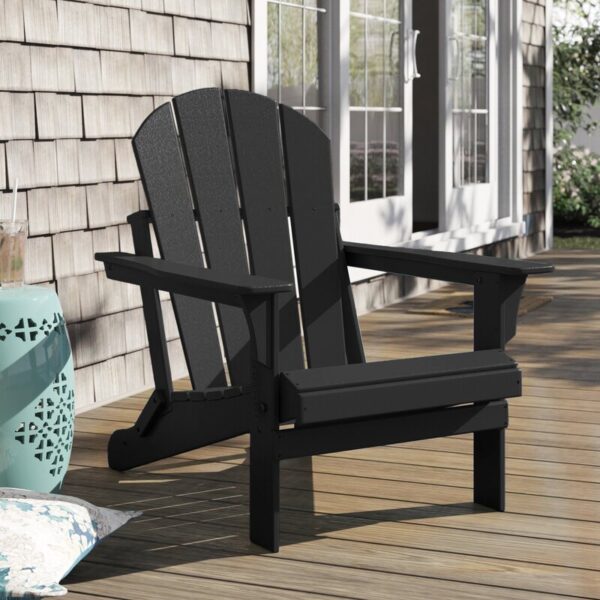 Shawnna HDPE Folding Adirondack Chair - Image 8