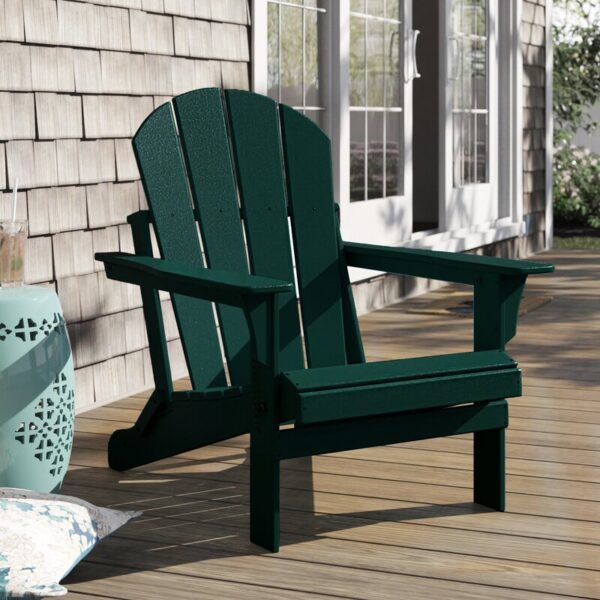 Shawnna HDPE Folding Adirondack Chair - Image 13