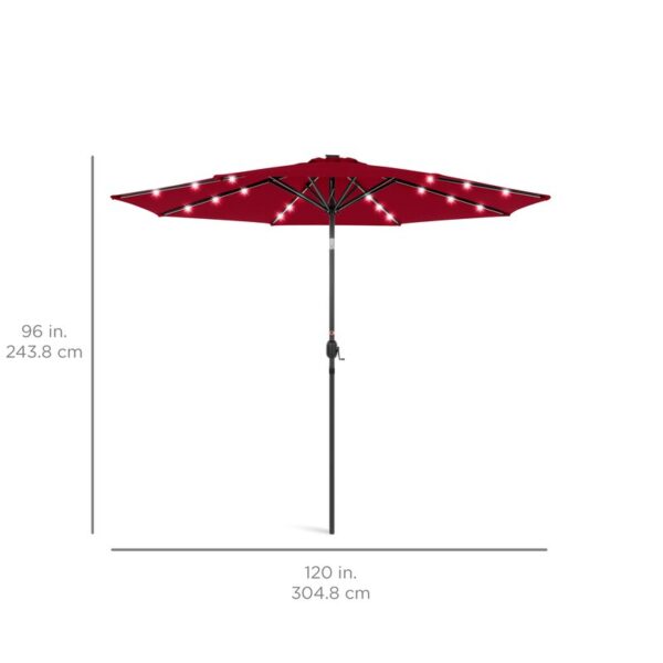 Shearer 120'' Lighted Market Umbrella - Image 11