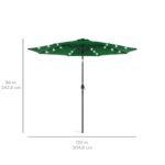 Shearer 120'' Lighted Market Umbrella - Image 10