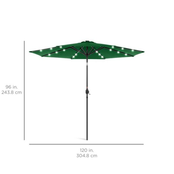 Shearer 120'' Lighted Market Umbrella - Image 10