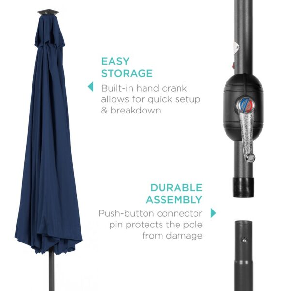 Shearer 120'' Lighted Market Umbrella - Image 3