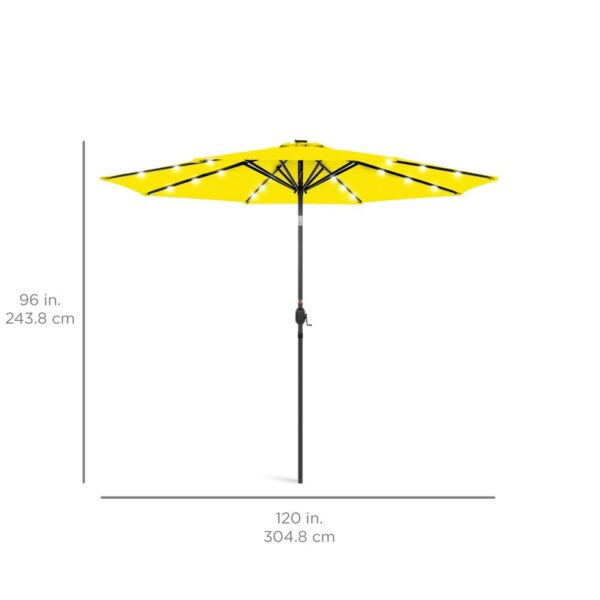 Shearer 120'' Lighted Market Umbrella - Image 12