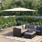 Sheelah 120'' x 78'' Rectangular Market Umbrella - Image 7