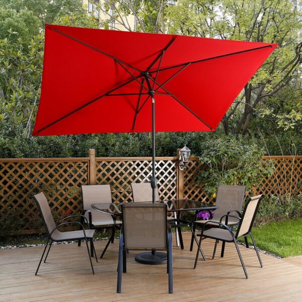 Sheelah 120'' x 78'' Rectangular Market Umbrella - Image 2