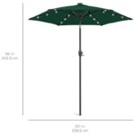 Sheldon 90'' Lighted Market Umbrella - Image 11
