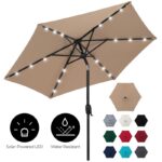 Sheldon 90'' Lighted Market Umbrella - Image 5