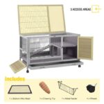 Shelva Weather Resistant Hutch with Ramp - Image 5