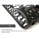 Shorey Trellis Rubber 30 in. x 18 in. Non-Slip Outdoor Door Mat - Image 4