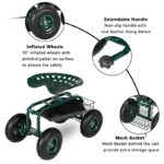 Short Handle Garden Seat Car - Image 4