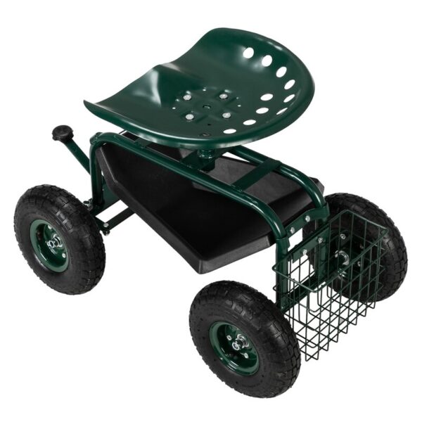 Short Handle Garden Seat Car - Image 2