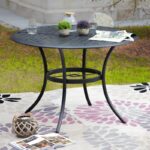 Shriver Metal Outdoor Dining Table